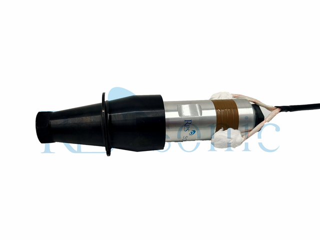 20Khz 50mm ultralydssvejsetransducer til Continue Work stofforsegling 