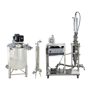 Homog&eacute;n&eacute;isateur ultrasonique personnalis&eacute;, r&eacute;servoir 100L SS304, Machine de Test d'usine pilote avec cellule d'&eacute;coulement pour l'extraction VC