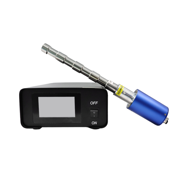 M&eacute;langeur ultrasonique de Sonicator d'homog&eacute;n&eacute;isateur de laboratoire de Sonotrode de Cascade pour le travail continu